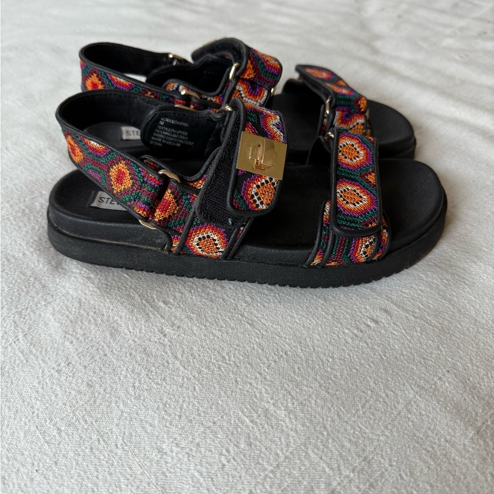 Steve Madden multi-coloured sandals